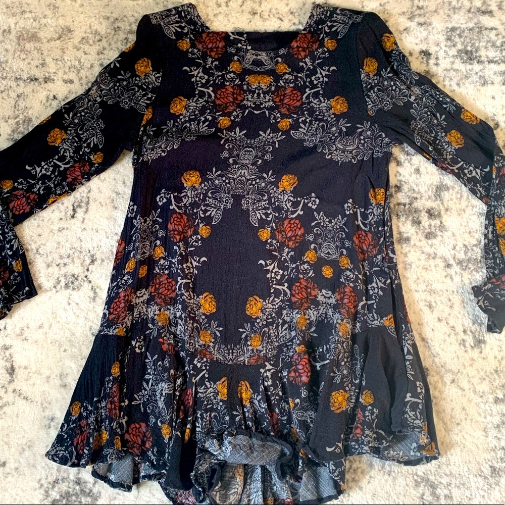 Free People open back dress/tunic large